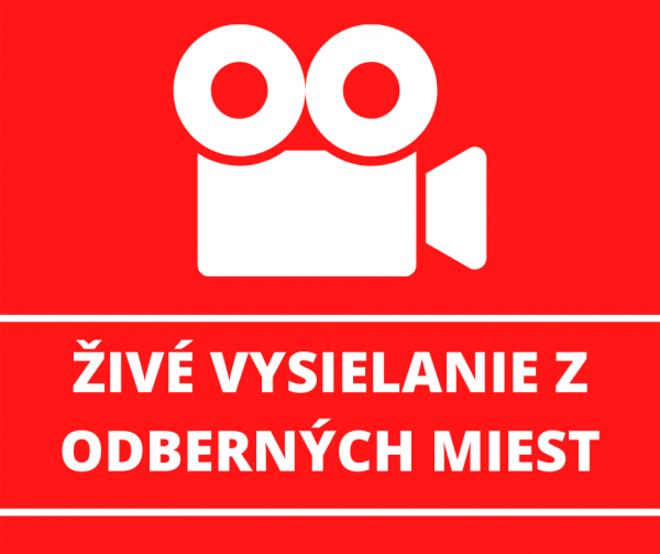 Živé vysielanie z odberných miest