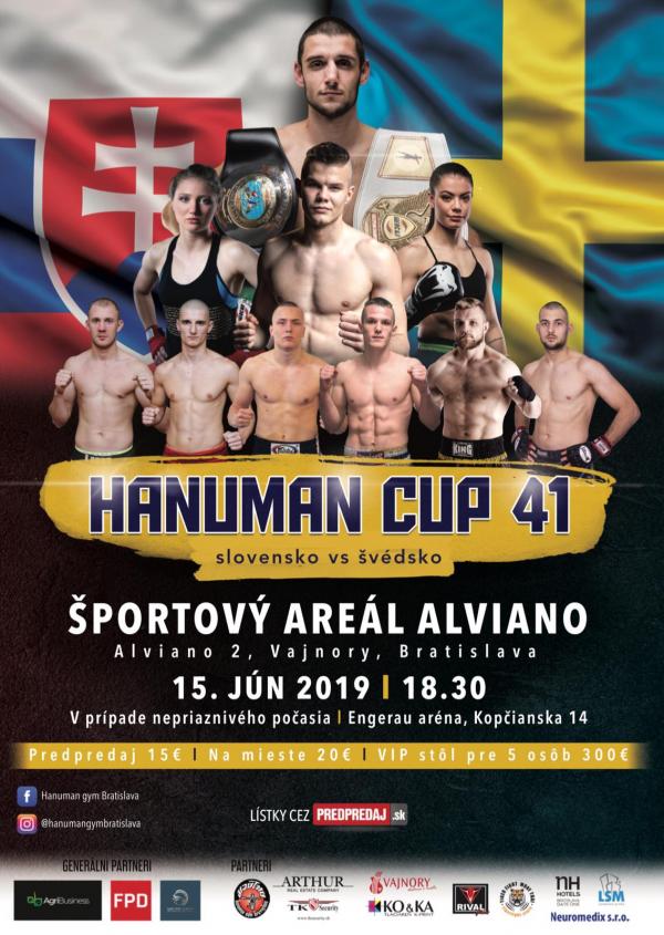 Hanuman cup 41 - bojové športy vo Vajnoroch