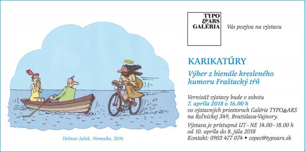 „Karikatúry – výber z bienále kresleného humoru Fraštacký tŕň“ 7.apríl 2018